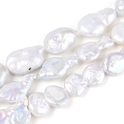 Natural Keshi Pearl Beads Strands&nbsp;PEAR-S018-02L
