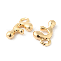 Brass Charms&nbsp;KK-P234-13G-F