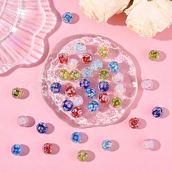 10Pcs Round Lampwork Beads&nbsp;LAMP-YW0001-60A