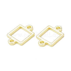 Rack Plating Alloy Outline Connector Charms&nbsp;X-FIND-G052-27LG