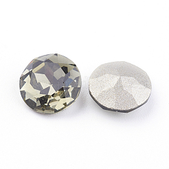 Pointed Back & Back Plated K9 Glass Rhinestone Cabochons&nbsp;RGLA-J012-8mm-284