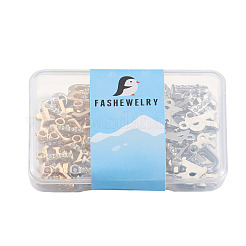 2 Sets 2 Colors Alloy Rhinestone Charms&nbsp;ALRI-FW0001-01