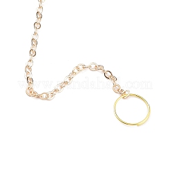 Brass Big Pendant Decorations&nbsp;HJEW-M005-01G-03