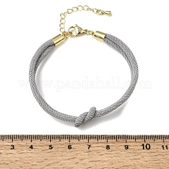 3MM Round Nylon Braided Cord Bracelet Making&nbsp;FB-CBAA152-03G-36