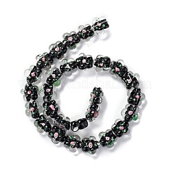 Handmade Lampwork Beads Strands&nbsp;LAMP-D015-08D
