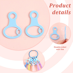 30Pcs Acrylic Spool Floss Bobbins&nbsp;FIND-PH0018-62B-01