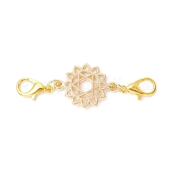 6Pcs 6 Styles Chakra Alloy Connector Charms&nbsp;PALLOY-JF03851