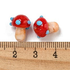 Handmade Lampwork Beads Strands&nbsp;LAMP-N025-03J