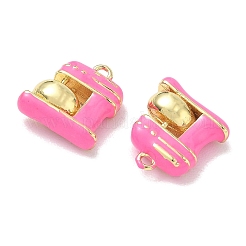 Brass Enamel Pendants&nbsp;LS-KK-A300-05G
