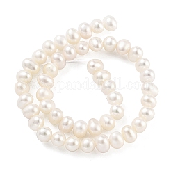 Natural Cultured Freshwater Pearl Beads Strands&nbsp;PEAR-C003-10D