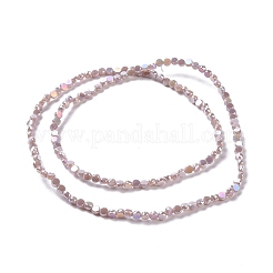 Electroplate Glass Beads Strands&nbsp;GLAA-E036-03B