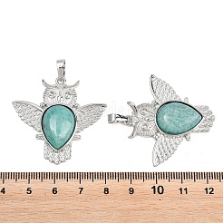 Natural Amazonite Pendants&nbsp;G-A315-03F-P