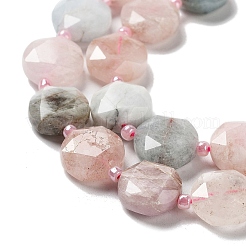 Natural Morganite Beads Strands&nbsp;G-NH0004-019