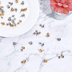 304 Stainless Steel Stud Earring Findings&nbsp;STAS-UN0001-46
