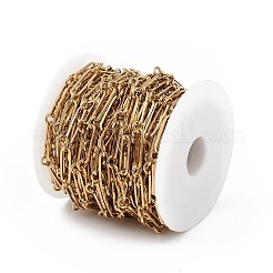304 Stainless Steel Oval & Ring Link Chain&nbsp;CHS-C006-05G
