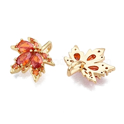 Brass Micro Pave Cubic Zirconia Pendants&nbsp;KK-E068-VC399