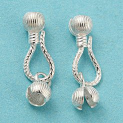 925 Sterling Silver S-Hook Clasps&nbsp;STER-Z004-03