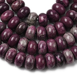 Natural Map Stone/Picasso Stone/Picasso Jasper Beads Strands&nbsp;G-A280-A12-02