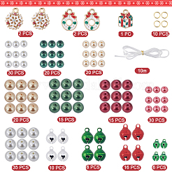 DIY Christmas Bell Bracelet Making Kit&nbsp;DIY-SC0022-63