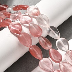 Cherry Quartz Glass Beads Strands&nbsp;G-P561-B09-01