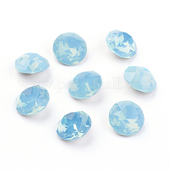 Pointed Back & Back Plated K9 Glass Rhinestone Cabochons&nbsp;LS-RGLA-J012-10mm-105