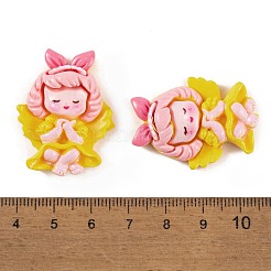 Opaque Resin Decoden Cabochons&nbsp;CRES-O007-01D