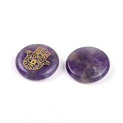 Natural Amethyst Cabochons&nbsp;G-N345-06C