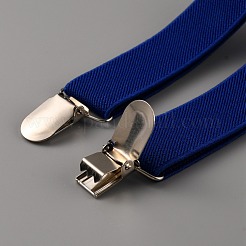 Adjustable Polyester Y-Shaped Heavy Duty Suspenders&nbsp;AJEW-WH0307-23H