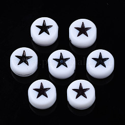Opaque Acrylic Beads&nbsp;SACR-S273-50