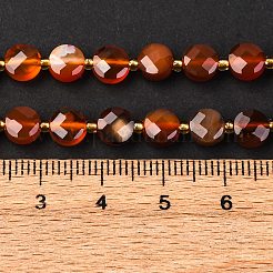 Natural Carnelian Beads Strands&nbsp;G-K389-B43-01