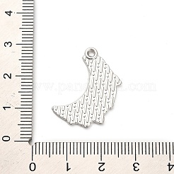 合金エナメルチャーム  プラチナ  バラの月  25x18x1mm  穴：1.6mm&nbsp;FIND-V001-02P-05