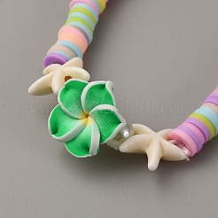 Polymer Clay Heishi Beads Stretch Bracelets for Women&nbsp;BJEW-WH0023-66