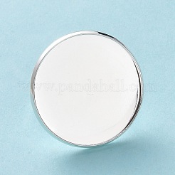 Adjustable 201 Stainless Steel Finger Rings Components&nbsp;STAS-G187-01S-25mm