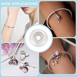 5Pcs 925 Sterling Silver Beads&nbsp;STER-ME0001-26