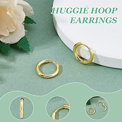 20Pcs Stainless Steel Huggie Hoop Earrings&nbsp;EJEW-DC0001-31