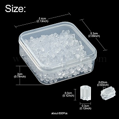 600Pcs Plastic Ear Nuts&nbsp;FIND-FS0001-85