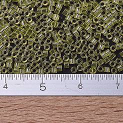 MIYUKIデリカビーズ  シリンダー  日本製シードビーズ  11/0  （db1401)透明淡黄色  1.3x1.6mm  穴：0.8mm  約2000PCS /ボトル  10 G /ボトル&nbsp;SEED-JP0008-DB1401