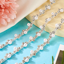 Round Brass Rhinestone Cup Chains&nbsp;FIND-TAC0007-17B