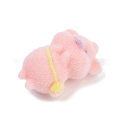 Flocky Resin Pendants&nbsp;RESI-S017-03D
