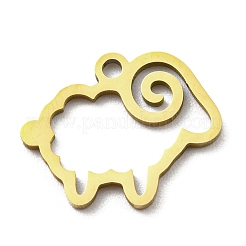 Ion Plating(IP) 316L Surgical Stainless Steel Pendants&nbsp;STAS-M317-35G