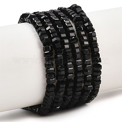 Natural Black Onyx Beads Strands&nbsp;G-G345-C37-2x4mm