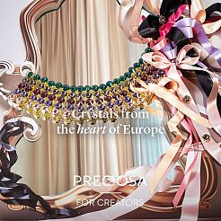 プレシオサ® マキシマ クリスタル ラウンドストーン  チェコクリスタル  アルミニウム層  双円錐形(436 11 177 リボリ)  00030 265 ヴィトレイルライト  ss47（10.55~10.9mm）&nbsp;Y-PRC-RASS47-00030-265
