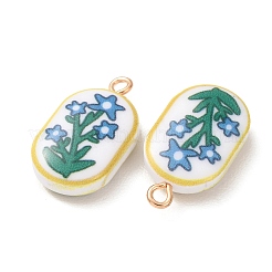 Printed Alloy with Acrylic Pendants&nbsp;AL-CBAE25B-04F-G