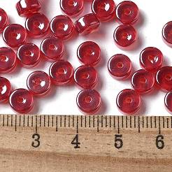 Transparent Colours Luster Glass Seed Beads&nbsp;SEED-E001-T3x6mm-A02
