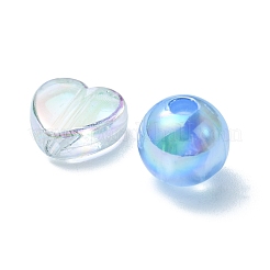 526Pcs 18 Style Transparent Acrylic Beads&nbsp;MACR-YW0002-07