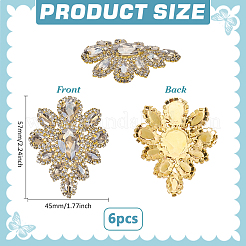 Teardrop Shape Hotfix Rhinestone&nbsp;DIY-FG0010-13A