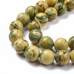 Natural Verdite Stone Beads Strands&nbsp;G-C242-03D