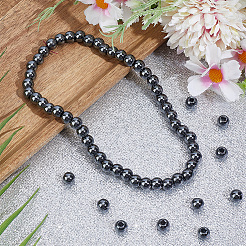 1 Strand Electroplated Synthetic Non-Magnetic Hematite Beads Strands&nbsp;G-PA0002-42B