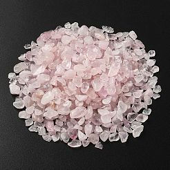 Natural Rose Quartz Chip Beads&nbsp;G-YW0002-10