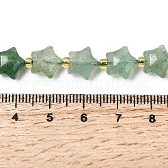 Natural Green Strawberry Quartz Beads Strands&nbsp;G-Z080-A32-10mm